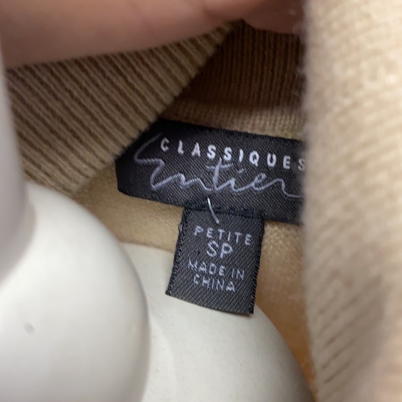 Entier Classiques Turtleneck Knit Cashmere Sweater - Picture 5 of 5